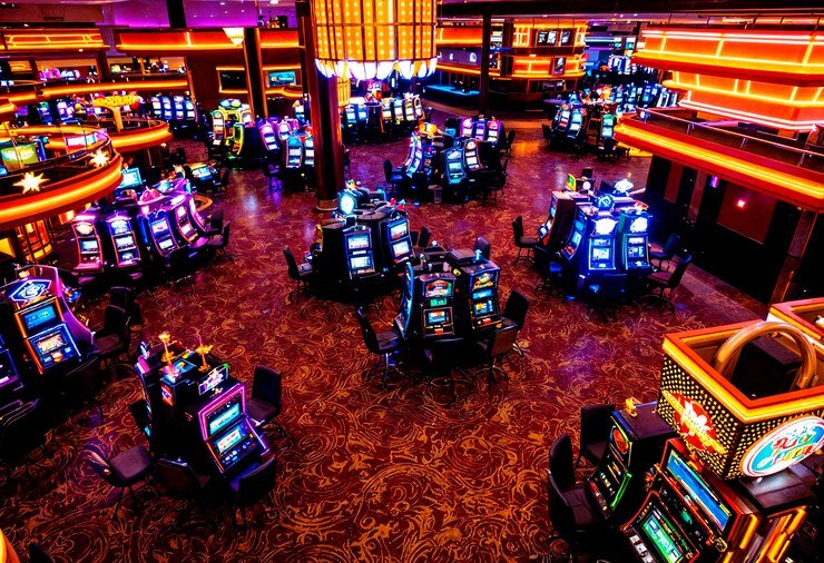 Pengguna membaca batas deposit hiburan